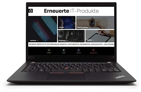 Lenovo ThinkPad T14s G1 Laptop | 14 Zoll | 1920 x 1080 Touch | Intel Core i7-10610U | 32 GB DDR4 RAM | 1 TB NVMe | DE-QWERTZ | Windows 11 Pro | 1 Jahr Garantie | (Generalüberholt)