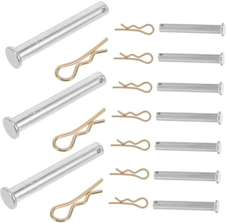 HOMSFOU 1set Pin Di Fissaggio Per Ponteggi Di Sostituzione Per Impalcature Con Clip Accessorio Compatto e Leggero Per Posizionamento Efficiente Realizzato Materiale Durevole Per Maggiore
