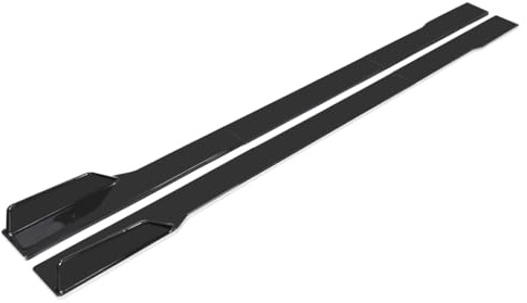 BSWNSJZT Coche Faldones Laterales para Mini Mini One 5 Portes F55 2014-2025, Panel Basculante Extensiones Línea Inferior Lado Inferior Exterior Labios Accesorio,2.2m White