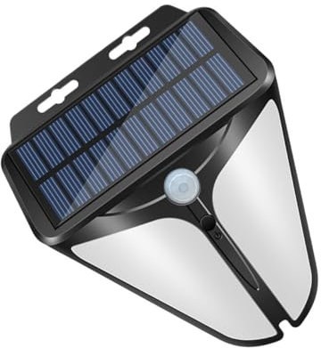 Uonlytech Solar Alarm Licht Induktion Menschlichen Körper Bauernhof Außenleuchte Erfassungswinkel