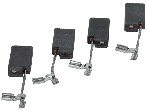 vhbw 4x Kohlebürste 5 x 10 x 17 mm Ersatz für Fein 158 | 30711158000 für Winkelschleifer, Bandschleifer, Geradschleifer, Bohrmaschine