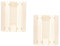 UKCOCO 2 Pz paralume per sauna accessori sauna paralume da soffitto in vimini camera da letto paralumi a soffitto moderno accessorio leggero protezione per lampada sauna Di legno