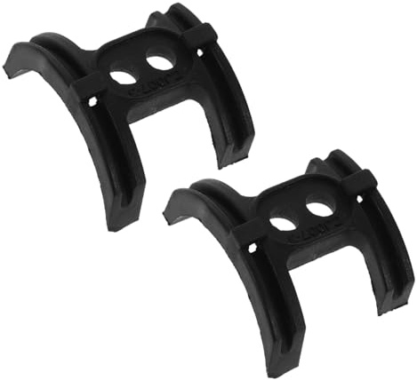 UPKOCH 2piezas Soporte Inferior Bicicleta Guía De Cables Antifricción con Tornillos para Mantenimiento Compatible Mountain Road Fixedgear Cableado Preciso
