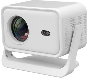 [1800 lúmenes ANSI/enfoque automático] Proyector Bluetooth WiFi 5G 2024, compatible con 4K, proyector inteligente nativo 1080P Full HD con sonido HiFi de 360° para cine en casa, noche de cine al aire