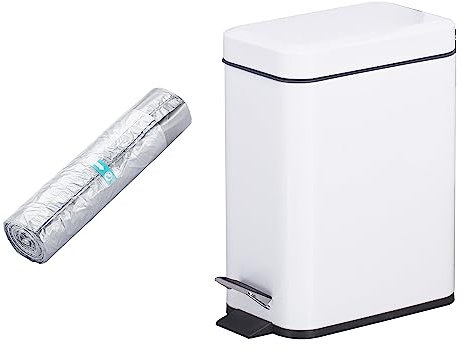 Smartbin 5L Pedal Trash Can Dust Bin Step Kitchen Dust Bin Waste Basket Waste Paper Basket Kitchen Bin Garbage Container Recycle Bin Bathroom Office