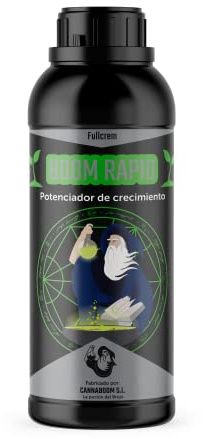 BOOMRAPID FULLCREM – Cannaboom (1.000ml) | Fertilizante crecimiento | Plantas fuertes, vigorosas y ramificadas | NPK alto + aminoácidos, coco, hidroponía, interior y exterior