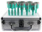 Diamond Core Drill Bits Kit - 11pcs (6/6/8/10/20/25/32/35/45/50/65mm) LEKOMESH Tile Hole Saw Kit with Triangle Shank for Porcelain Tile Ceramic Granite Marble Masonry Stone