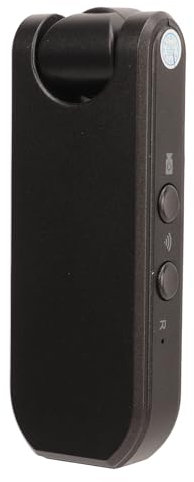 Septpenta Body Videocamera, Fotocamera Blu Ray 4K Penna per Fotocamera Sportiva, Piccola Fotocamera, Registratore delle Forze Dell'Ordine, Batteria Tipo C 1800mAh, Videocamera Tascabile Indossabile