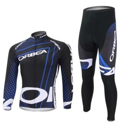 VeloZenith Herren Thermo Fahrradtrikot Set Winter Thermo Fahrrad Jacke + Hose Set wasserdicht Winddicht Atmungsaktiv Fahrradhose Lang mit 3D Sitzpolster für Outdoor Radfahren,Weiß,2XL