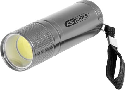 KS TOOLS - 550.1242F - Lampe torche - lampe led - lampe torche led ultra puissante - lampe de poche rechargeable