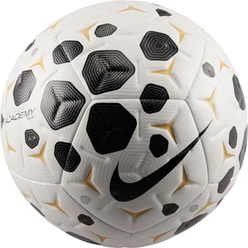 NIKE Unisex Nk Academy Plus - Palla Fa25, Bianco/Nero/Nero, 5