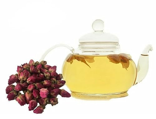 HELLOYOUNG 125g chinesischer Bio-Kräutertee aus getrockneten roten Rosenknospen Verführerischer und reichhaltiger Duft pflegt die Haut von innen heraus Kräutertee