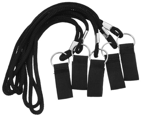 Abaodam Dragonnes Souples en Fibre de Polypropylène pour Bâtons de Randonnée 10pcs, Sangles Élastiques Antidérapantes pour Poignets, Accessoires pour Randonnée Longue Durée