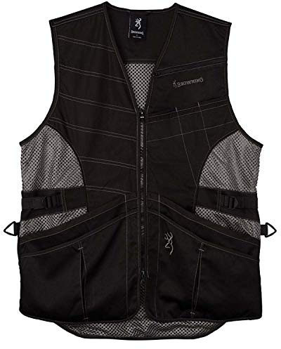 Browning Ace Schießweste, Schwarz / Schwarz, X-Large
