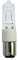 Ampoule tubulaire halogène Ba15d 150 W Dimmable, luminosité 2 000 lm, lumière chaude 2 800 K, CRI 100, dimensions 17 x 90 mm - Éclairage Premium pour chaque environnement