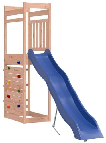 vidaXL Spielturm, Klettergerüst mit Kletterwand Rutsche, Kinder Kletterturm mit Sandkasten, Spiel-Zubehör für Garten, Spielgeräte Spielplatz, Massivholz Douglasie