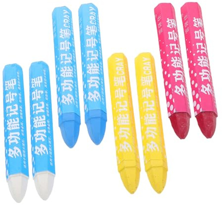 VINTORKY 8piezas Marcador De Neumáticos Rotulador Resistente Al Agua Aceite Colores Surtidos Para Alineación Marcado Neumáticos Coche