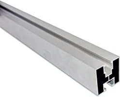 ZON195s ALU-Montageprofil f. Solarmodule 40x40mm x 1,95m |Dachmontage | Unterkonstruktion Solar-/Photovoltaikanlagen | mill finish | Aluprofil