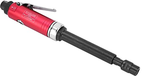 Amoladora De Troquel Neumática Recta, 20000 RPM Velocidad Variable 1/5 Y 1/10 Pulgadas 90PSI Mini Amoladora De ángulo De Aire De Acero De Aleación, Para Pulir Y Desbarbar(US)