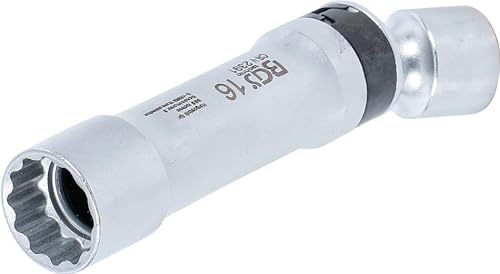 BGS 2391 | Tändstift-Länkinsats tolvkant med hållarfjäder | 10 mm (3/8) | 16 mm