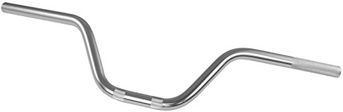 Manubrio Alluminio Moto ATV Scooter Piega Alta 22 mm universale Argento