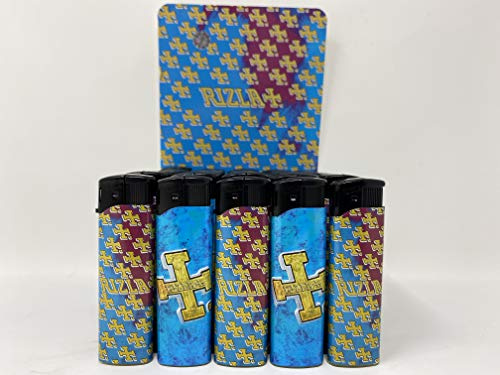 Rizla New Electronic Lighters - Full Box Of 50 Lighters