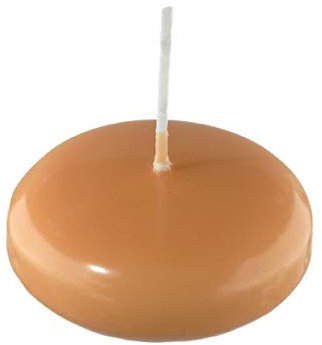 Kopschitz Schwimmkerzen Mango Gelb 26 x Ø 42 mm, 40 Stück
