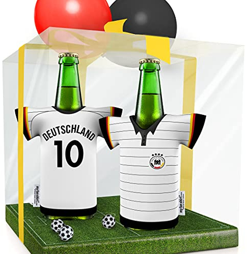 my fan shirt Männer-Geschenk-Box Deutschland Trikot-Kühler Fanartikel | Geschenkset Mann Freund Opa Bruder Vatertag Geburtstag Weihnachten Ostern | Offizieller Trikotkühler by MYFANSHIRT.com