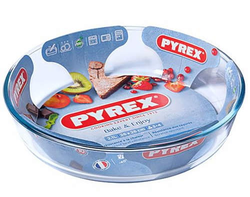 Pyrex TORTIERA CM.26 Argento Moderno