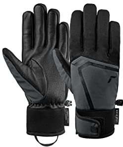 Reusch Ryan Meida® Dry Touch-TEC™ avec dragonne et Membrane imperméable sur la Paume, Gants de Ski agréablement Chauds grâce à l'isolation Primaloft® Silver Active Isolation, écran Tactile