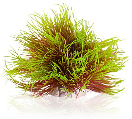 TAOMYPETS Aquarien Pflanzen Plastik Aquarium Dekor Korallenriff Ornamente (Rosa Gelb)