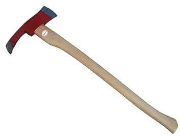 Ascia antincendio Safemax Pulaski Doppio uso, lama in acciaio resistente, dimensioni: 32,5 x 8,5 x 11,5 cm (manico in legno)