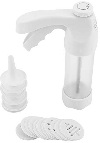 Biscuit Maker Cookie Press Machine Piping Nozzles Gun Home Decorating Cake Set for Biscuit Making Cakes Decorating for Any Holidays ﻿