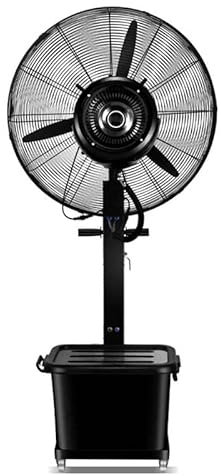 Natliedop Pedestal FansCommercial Fan, Industrial Fans Cooling, Adjustable Height Oscillating Outdoor Pedestal Fan