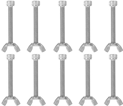 Anneome 10paires Kit Vis Et Écrous Acier Avec Écrous Pour Et Réparation Outils Pour Intérieur Et Extérieur