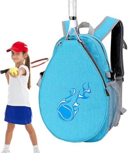 Bolsas para raquetas de tenis: mochila de bádminton, bolsa de transporte para raquetas, porta raquetas de tenis, mochila de bádminton con múltiples bolsillos, mochila escolar de tenis para hombres y m