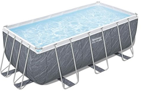 Bestway 56932-7 Piscina base fuori terra Steel Pro Max da 412x201x122 cm