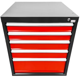 PAULIMOT Schubladenschrank 725 x 750 x 800 mm (B x T x H) mit fünf Schubladen