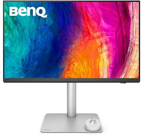 BenQ PD2730S 27Zoll 5K-Monitor, 90W Thunderbolt 4, 218 PPI, 98% P3, 2000:1 Kontrast, Nano Matte Panel, Daisy Chain, KVM, höhenverstellbar, Mac-kompatibel, für 3D-Artists, VFX-Animatoren, Game Designer