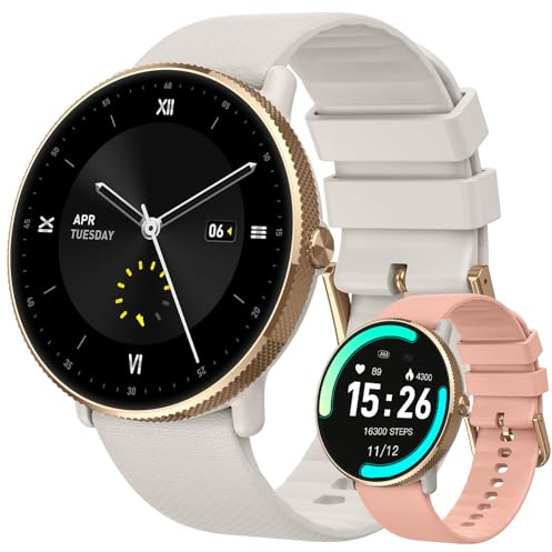 Smart Watch da donna Fitness Tracker: Make / Rispondi alle Chiamate Orologi Intelligenti per le Donne Impermeabile Digitale Mens Orologi Running Smartwatch Android Phone iPhone Samsung Compatibile