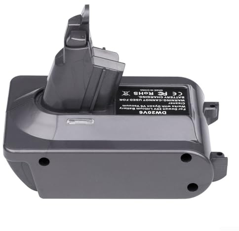 6Ah Replacement Battery Adapter for V6 V8 Models, Fits DC58 DC59 DC62 SV03 SV05 SV06, 21 6V Lithium Rechargeable (V6)