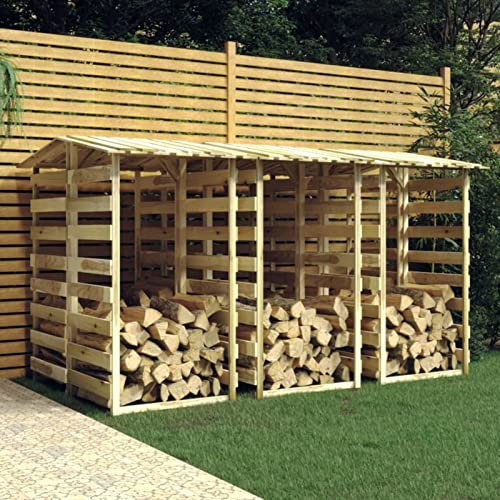 Tidyard Pérgola para Jardín Cenador para Patio Pérgolas con Techo 6 uds Madera Pino impregnada 100x90x200 cm,Cenador de Jardín con Techo de Patio Terraza Exterior