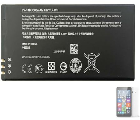 Aousavo BV-T4B ersatz akku Kompatibel mit Microsoft Lumia 640 XL RM-1062 Nokia Lumia 640 XL
