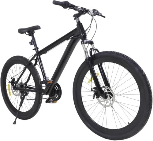 Fahrrad Mountainbike Premium Siebenteiliges Positionierschwungrad Fully FüR Jungen MäDchen Damen Herren Herrenrad Damenrad Downhill Bike Scheibenbremse Bergsteiger StäNder 26Zoll 21Gang