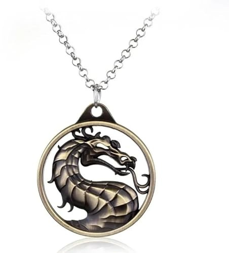SiVaji Necklace Halskette Ketten Schmuck Herren Frauen Anhänger Necklacevintage Halskette Drache Männer Accessoires