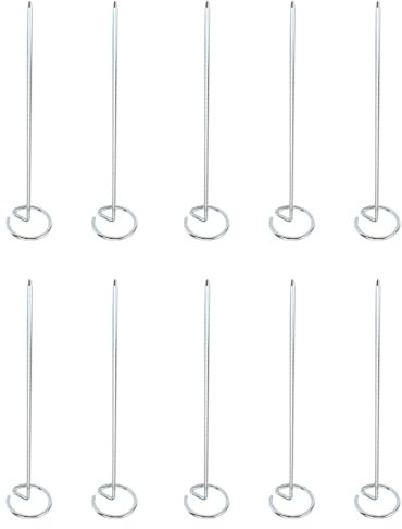 10 Pcs Stainless Steel Skewers for Air Fryer ，Reusable Skewers for Oven, Camping, and Kebab Cooking