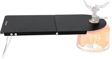 Firemaple Petrel Ultralight Folding Table - Compact Aluminum Alloy Camp Table for Solo Outings, Backpacking and Wild Camping - Weighs Only 191g