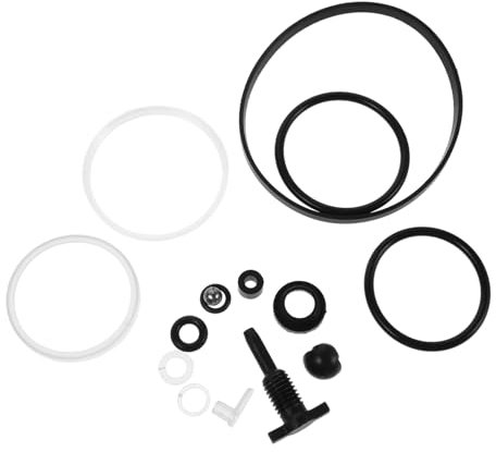 Mikinona 17pcs Jack Repair Kit for Car Floor Jack Automotive Replacement Parts Complete Pump Core Seal Dust Return Valve Steel Ball