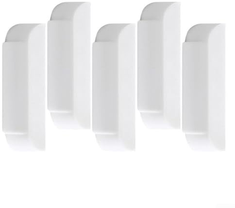 Set mit 5 Alarm-Magneten zum Öffnen des Fensters – für Sicherheitssysteme zu Hause, Kontaktsensor-Alarme, verschiedene Größen, Weiß (2,5 cm)