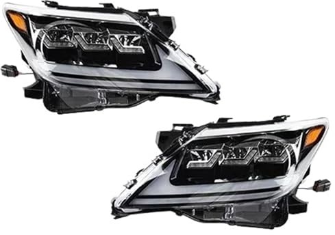 UMDJJU Per Lexus LX570 2009-2015 Gruppo Luci Anteriori Per Auto LED Dynamic Streamer Lente Proiettore Fari Automatici Accessori Per Utensili Fari Principali Anteriori